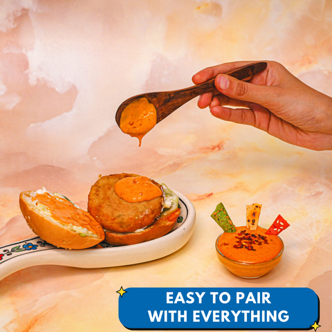 Korea’s Cheesy Gochujang with Lavash Chips