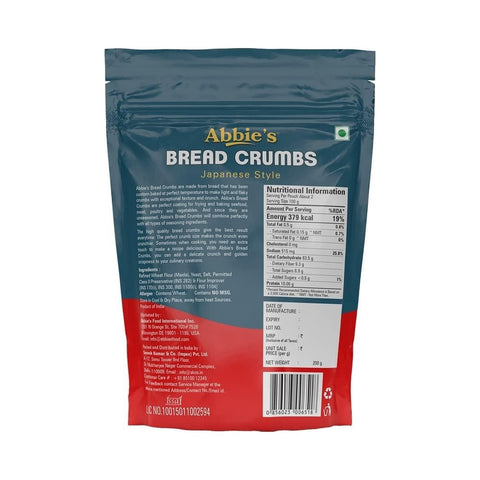 Abbie's Panko Bread Crumbs 200g