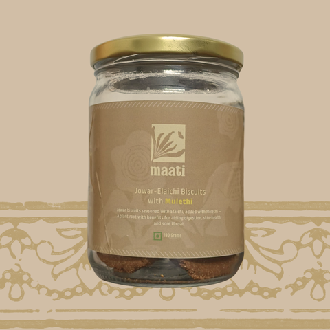 Jowar-Elaichi Biscuits with Mulethi