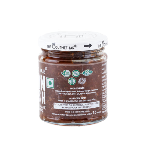 The Gourmet Jar  Spicy Onion Relish 210 grams