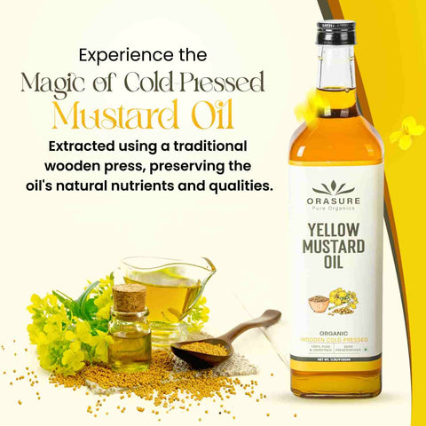 Orasure Organics Yellow Mustard Oil