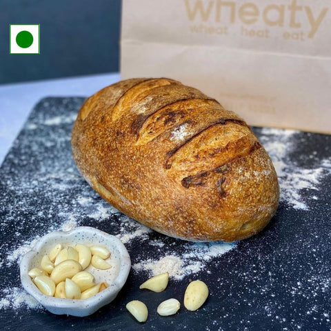 Oval Sourdough Bread (100% Atta)