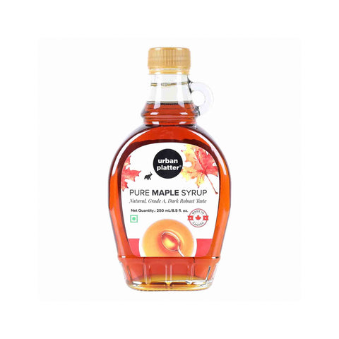 Urban Platter Pure Canadian Maple Syrup, 250ml