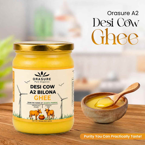 Orasure Organics A2 Desi Cow Ghee
