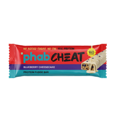 Phab Cheat Bar Blueberry Cheesecake 50g