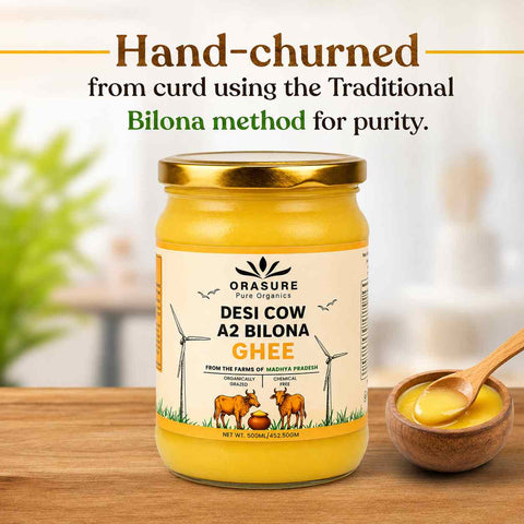 Orasure Organics A2 Desi Cow Ghee