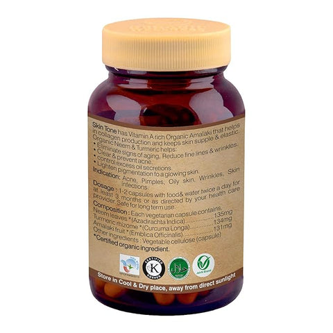 Organic Wellness Skin Tone 90 Capsules