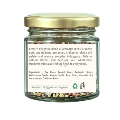 Ecotyl Vedic Mukhwas | Refreshing Mouth Freshener | Nuts & Seeds Mix | 85g