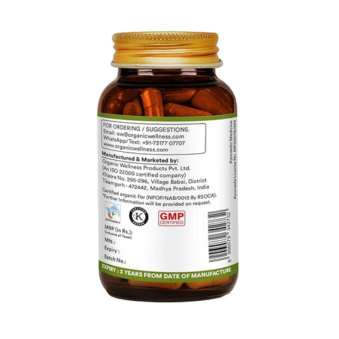 Organic Wellness Garlic 90 Capsules