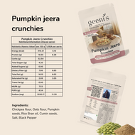 Pumpkin Jeera Crunchies