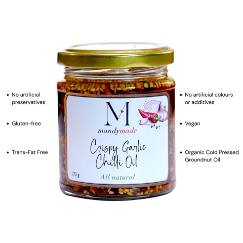 Mandymade Crispy Garlic Chilli Oil