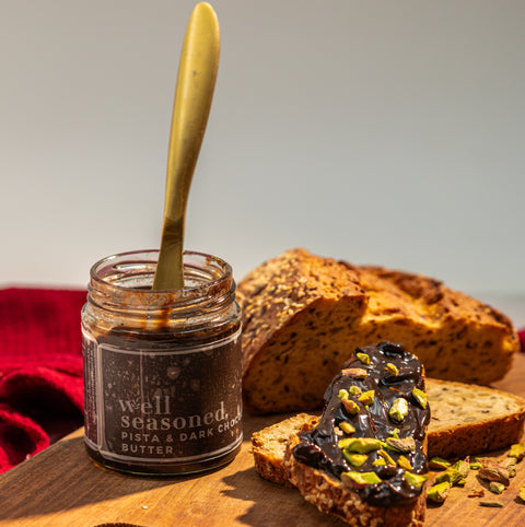 Pista & Dark Chocolate Butter