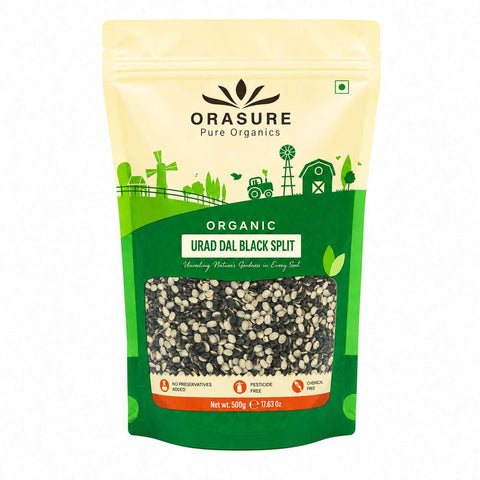 Orasure Organics Urad Split (Black)
