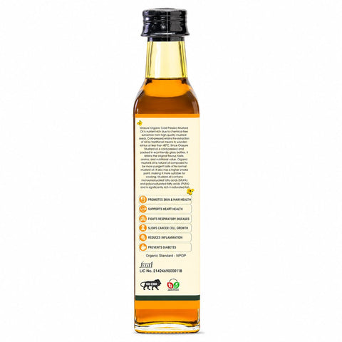 Orasure Organics Black Mustard Oil