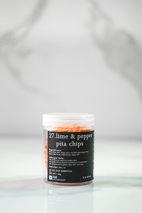 Lime & Pepper Pita Chips