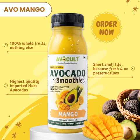 Avocult Avocado Mango Smoothie 200 ml