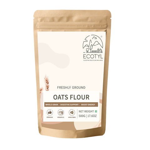 Ecotyl Oats Flour | Wholesome Flour | High Fibre | 500g