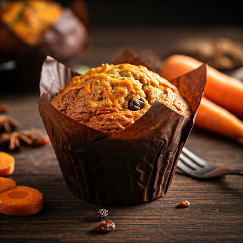 Carrot Raisin Muffin Cake