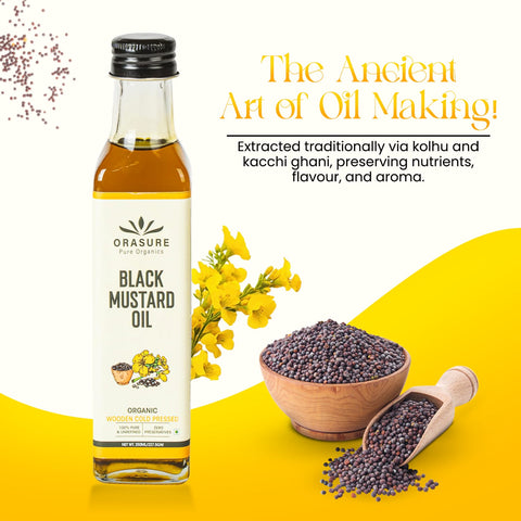 Orasure Organics Black Mustard Oil