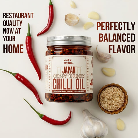 Eat Atlas Japanese Rayu Crispy Chilli Oil (200 grams)