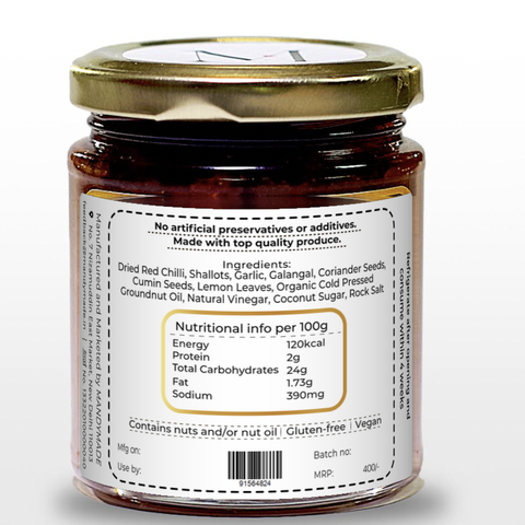 Mandymade Red Thai Curry Paste