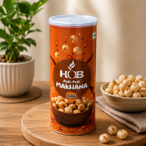 HOB Peri -Peri Makhana 60G