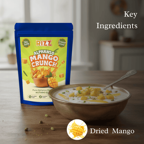 Alphanso Mango Crunch (Freeze dried)
