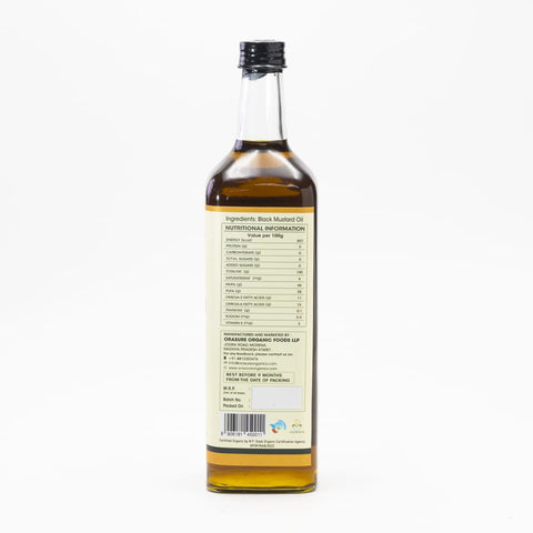 Orasure Organics Black Mustard Oil