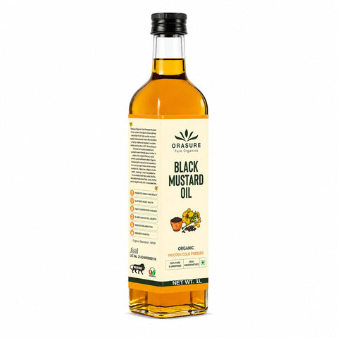 Orasure Organics Black Mustard Oil