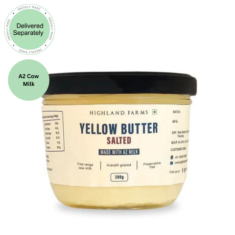 A2 Salted Yellow Butter (Delivered Separately Next Day)