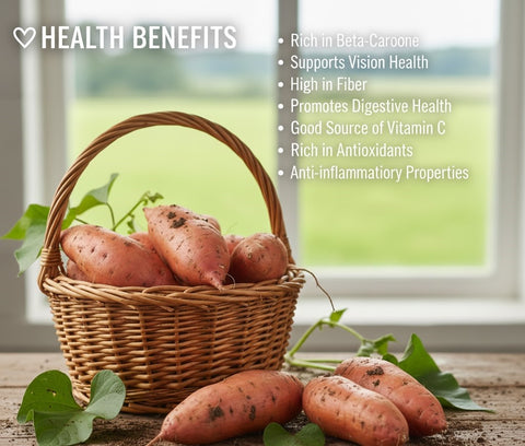 Orange Sweet Potato from USA