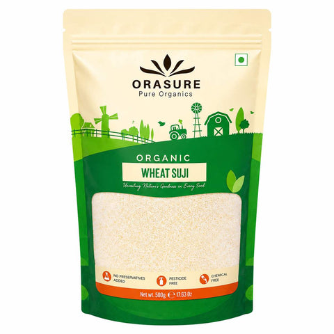 Orasure Organics Wheat Suji