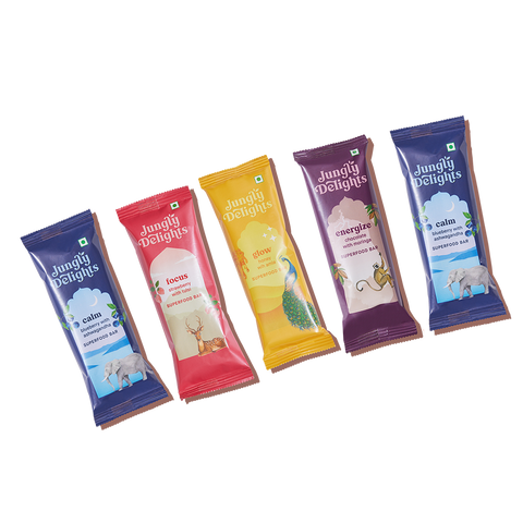 Jungly Delights Assortment Box of 5 Bars 190g