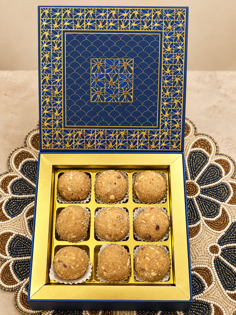 Atta Dryfruits Laddoos (Maa ki Virasat) - 1 Box (Delivered Separately Next Day)
