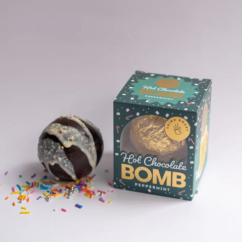 Third Roast Hot Chocolate Bomb - Peppermint 45grams