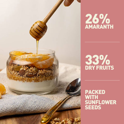 Nourish Organics Amaranth Muesli 280grams