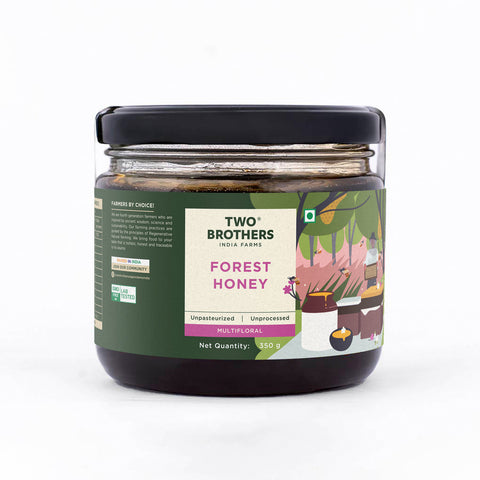 Forest Honey 350g | Raw, Unprocessed, Natural, Wild, and Unfiltered Honey