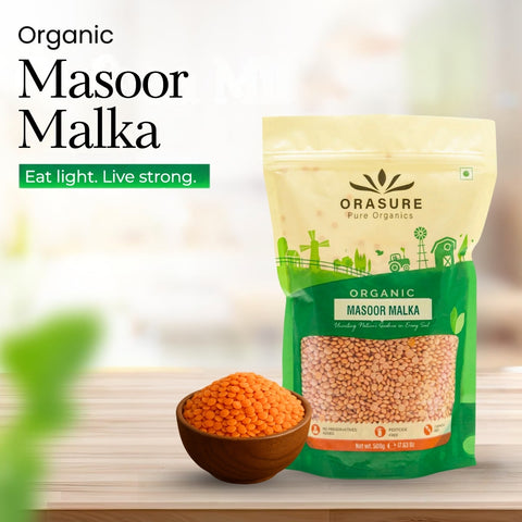 Orasure Organics Masoor Malka