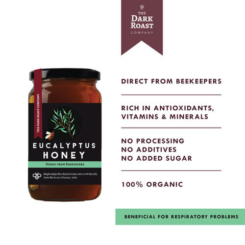 100% Organic Eucalyptus Honey