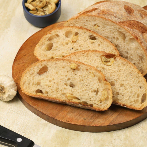 Confit Garlic and Rosemary Sourdough