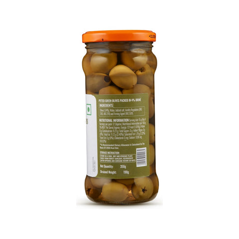 Tify Pitted Green Olives 370ml
