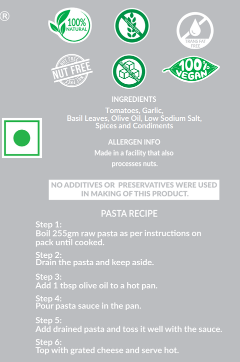 Basil Pasta Sauce