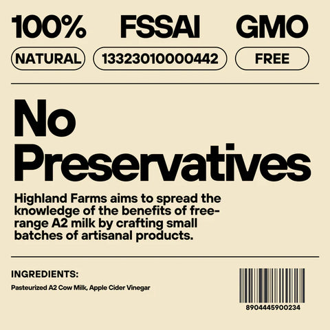 A2 Milk Paneer (Delivered Separately Next Day)