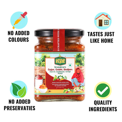 Gobhi Gajjar Shalgum Pickle