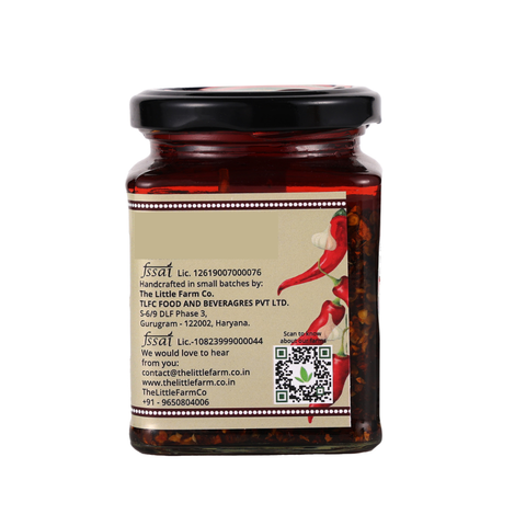 TheLittleFarmCo Chilli garlic oil 250 grams