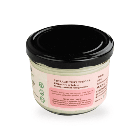 Greek Yogurt (Goat) (Classic) (Delivered Separately Next Day)