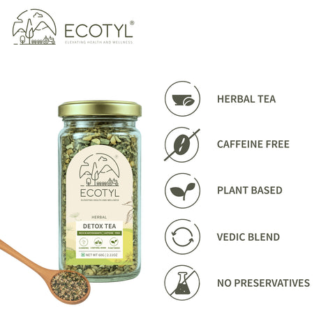 Ecotyl Detox Tea | Cleansing | Herbal Tea | 60g