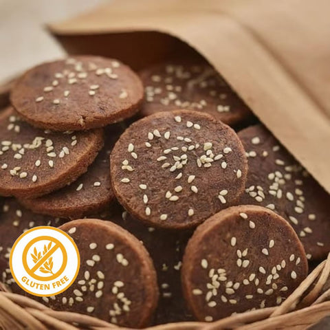 Sattu - Ghee & Jaggery Cookies (gluten-free)