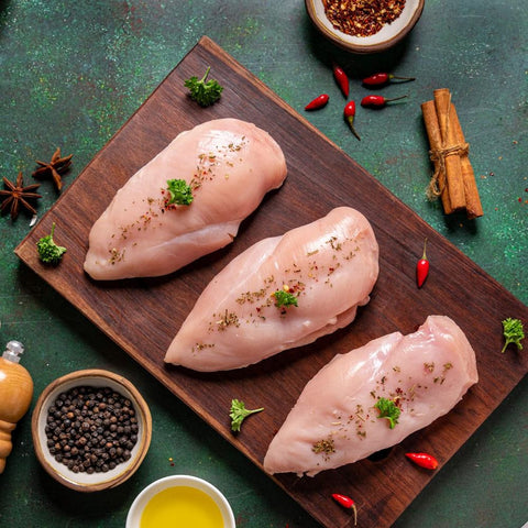 ZRESH Frozen Chicken Breast Boneless (2-3 piece)
