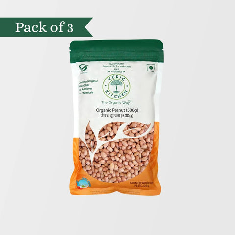 Organic Peanut Pack of 3